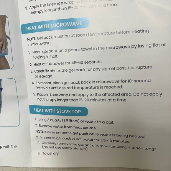 💎VIVE ICE KNEE ICE WRAP💎 - Picture 6 of 9